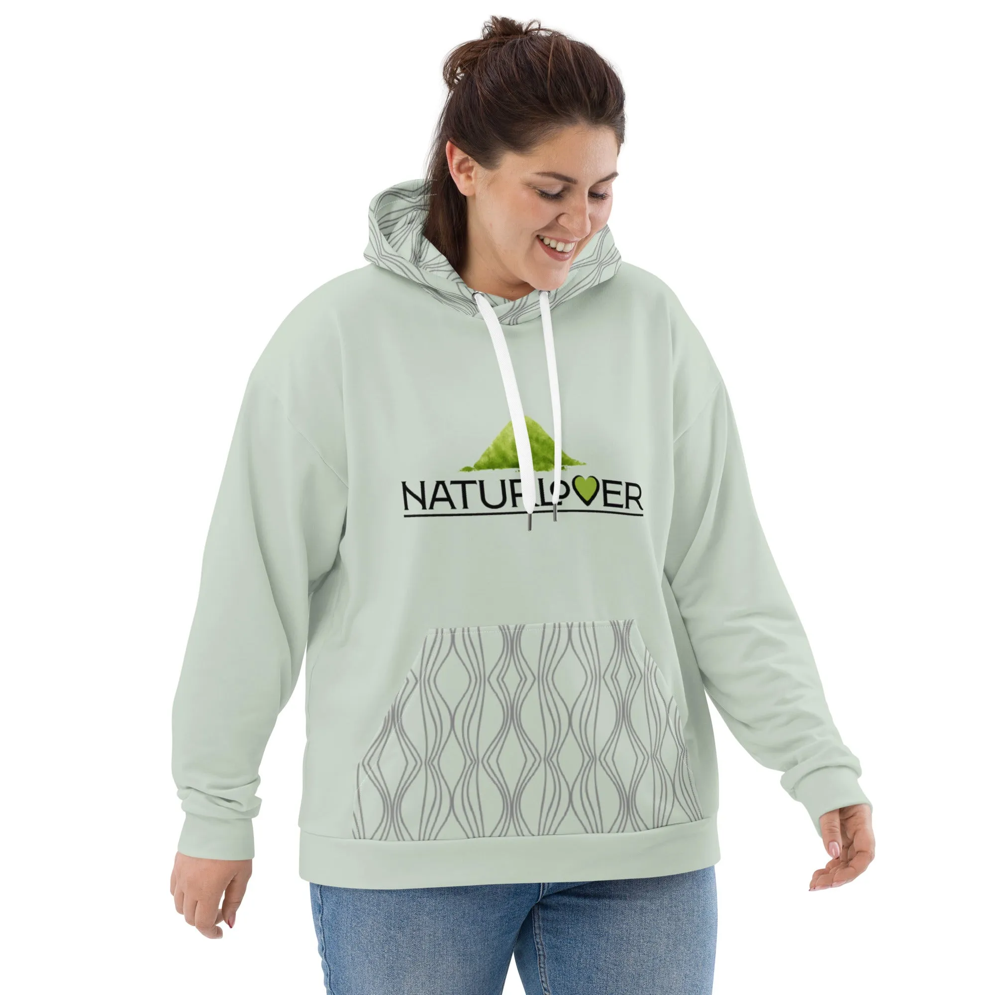 NaturLoVer Recycling Hoodie SPECIAL Edition, mint green