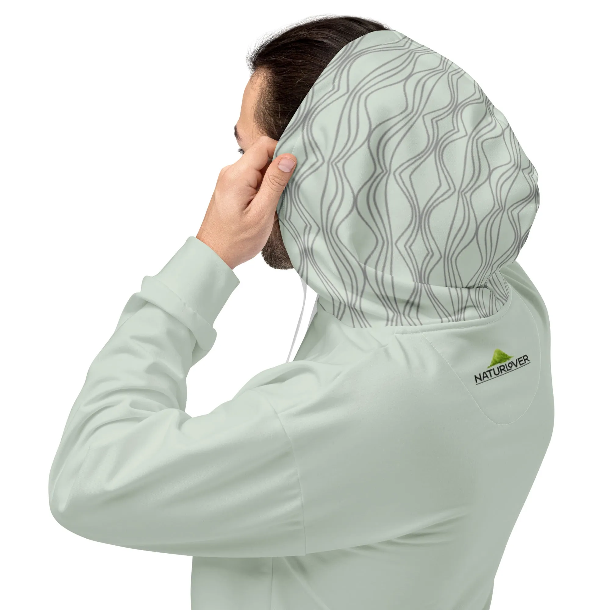 NaturLoVer Recycling Hoodie SPECIAL Edition, mint green