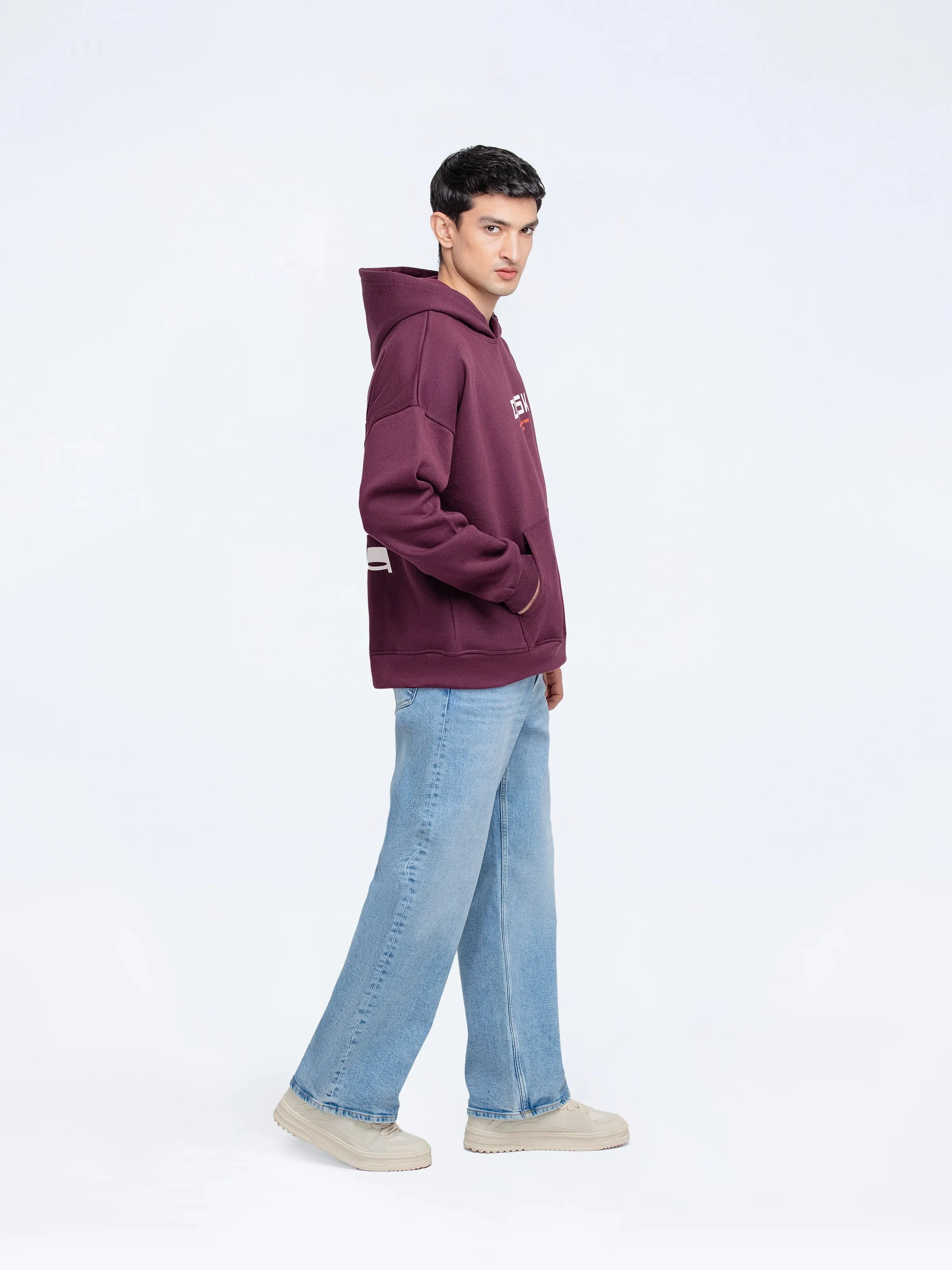 Printed Pullover Hoodie - FMTH24-051
