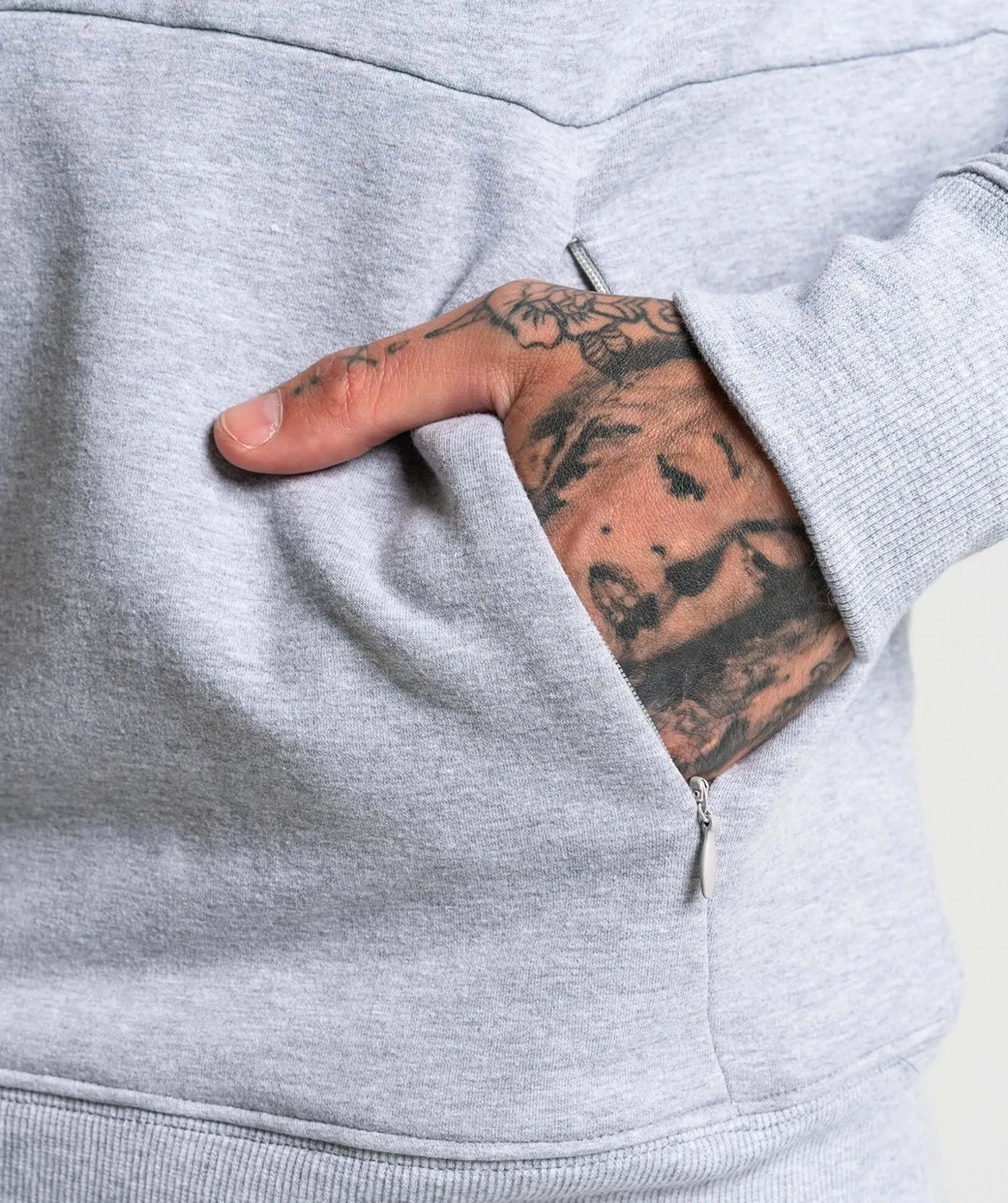 Pursuit Pullover Hoodie (Marl Grey)