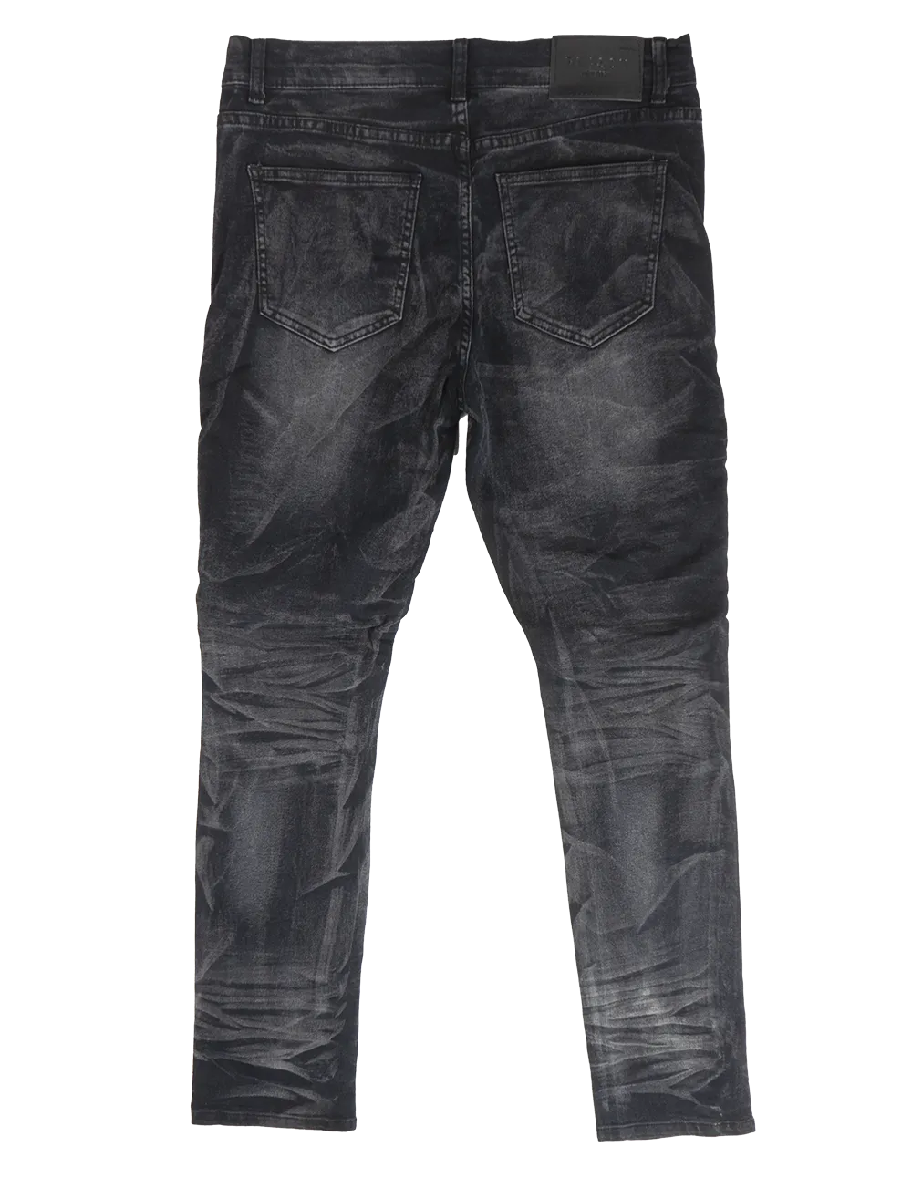 REASON WASHED DENIM JEANS BLACK - A1-850