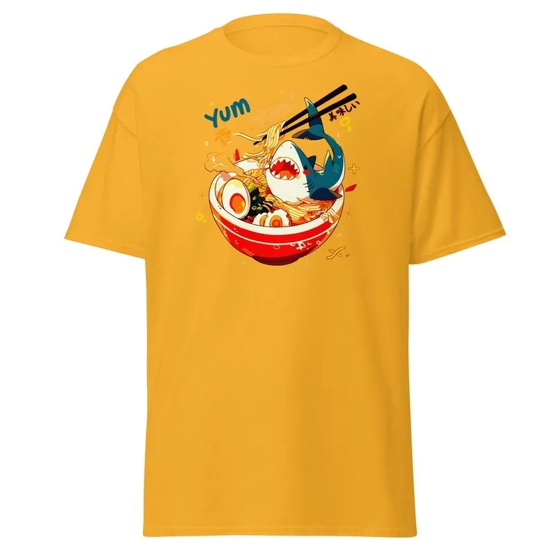 Shark in Ramen Bowl Tee