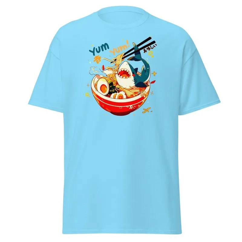Shark in Ramen Bowl Tee