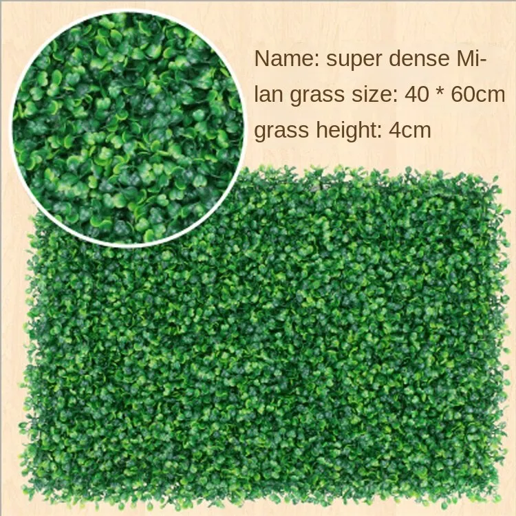Simulation Plant Wall Lawn Encryption Milan Grass Super Dense Milan Simulation Grass Milan Douban Simulation Grass Ping
