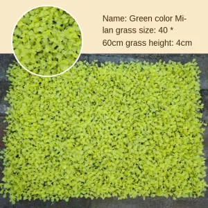 Simulation Plant Wall Lawn Encryption Milan Grass Super Dense Milan Simulation Grass Milan Douban Simulation Grass Ping