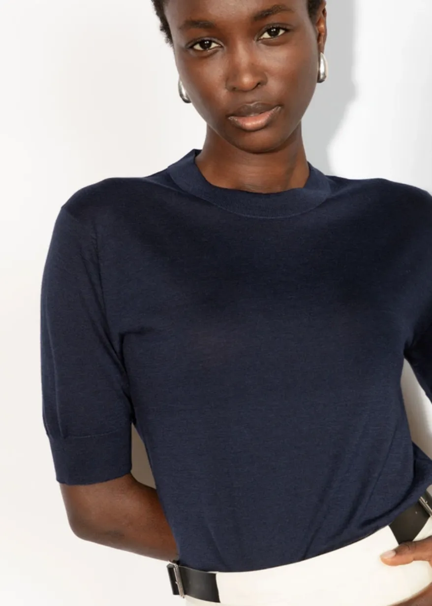 Top Bridie - peacoat blue