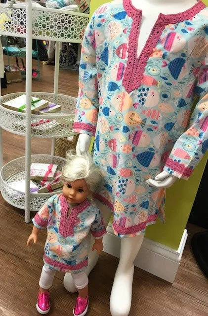 Under The Sea Tunic For Girls