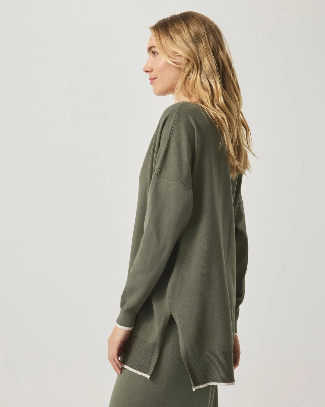Veronica Trim Tunic Cardigan