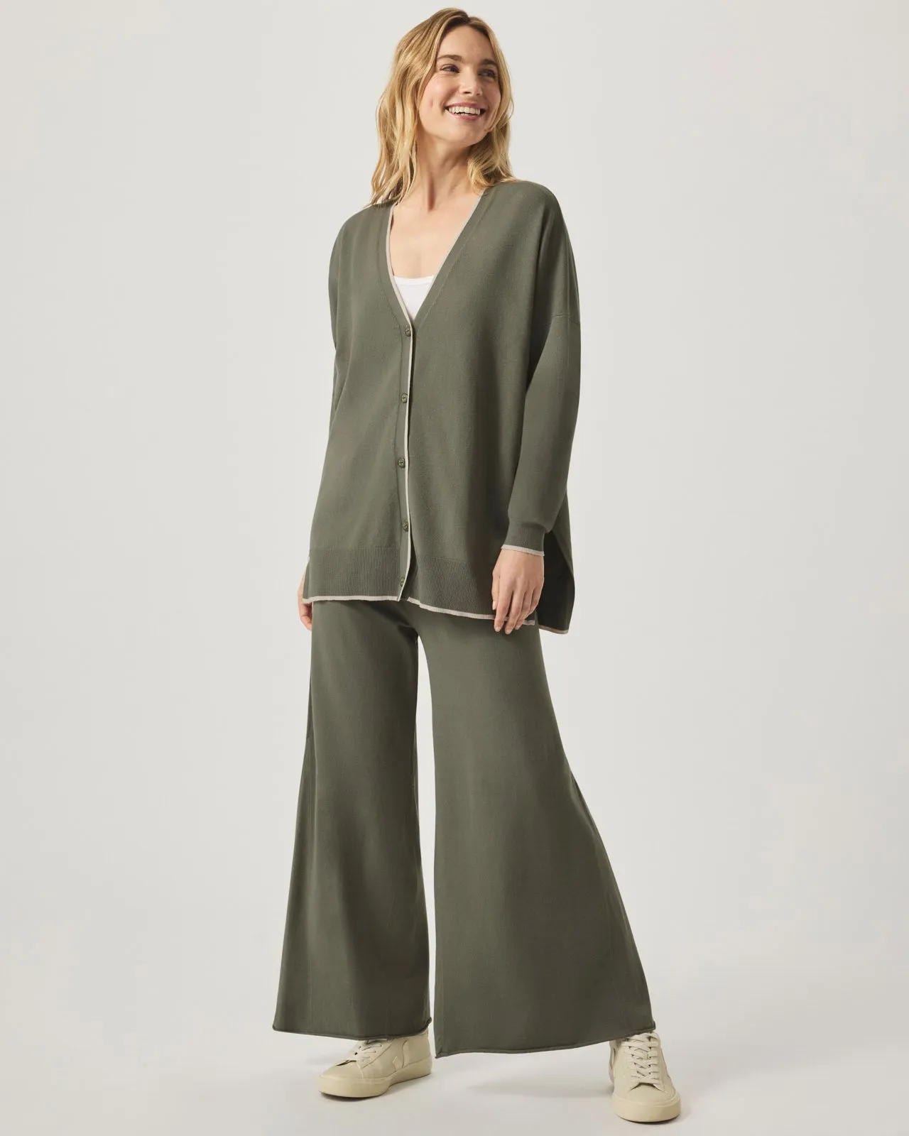 Veronica Trim Tunic Cardigan