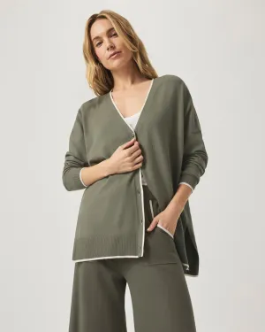 Veronica Trim Tunic Cardigan